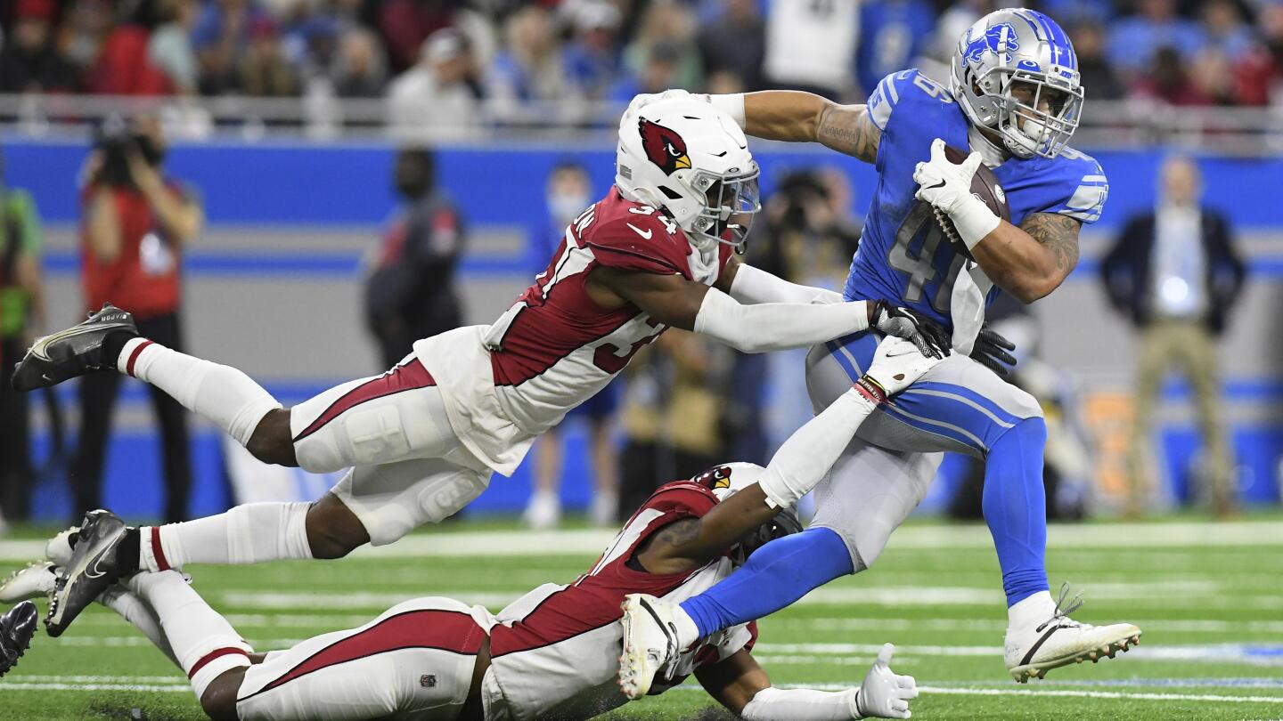 Lions bounce back from another ugly loss to stun Cardinals AP News